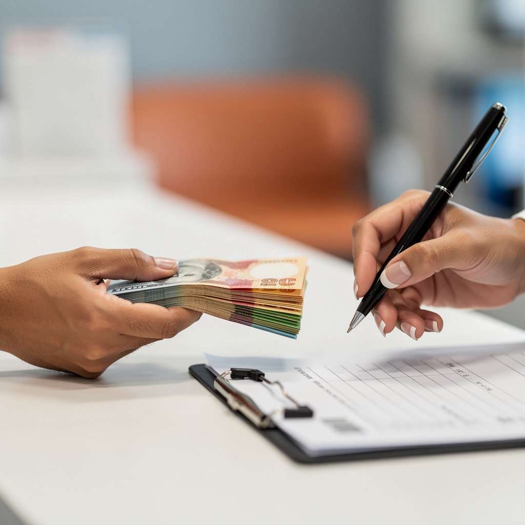 Lucky Money (Agent of RIA MONEY TRANSFER) professional agent assisting with international money transfer services in National City